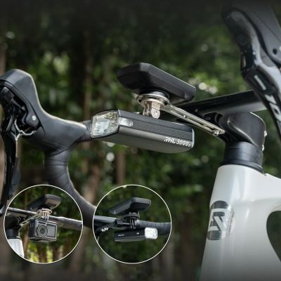 6. Rockbros FK-307T Titanium Alloy Bike Computer Mount - Titanium