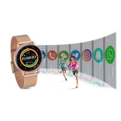 14. Women's SMARTWATCH G.Rossi SW015-4 Rose Gold