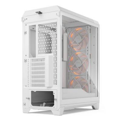 14. Fractal Meshify 3 White RGB TG Midi Tower Gaming case