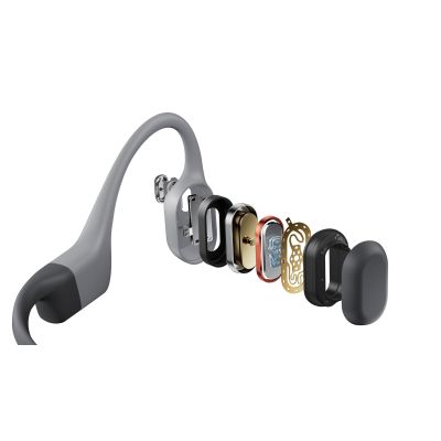 3. Shokz OpenSwim Pro Grey Bone Conduction Wireless Headphones