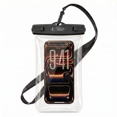 7. Tech-Protect UWC7 waterproof case universal for smartphones up to 6.9" - black