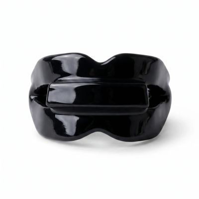 4. Professional Double-Sided Mouthguard - BLACK - DBX Bushido