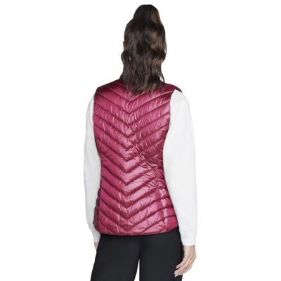 2. Skechers GO Shield Shine Vest JA151-PKRD Pink L