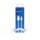 2. SAVIO USB-A – MICRO USB CABLE, 3 M, WHITE, CL-167