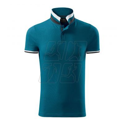 3. Polo shirt Malfini Collar Up M MLI-25693 petrol blue