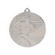 10. Silver medal - running - steel medal