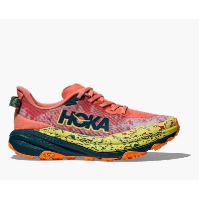 HOKA Speedgoat 6 Feldspar/Blue Twilight Women's Running Shoes (1147811-FDS)