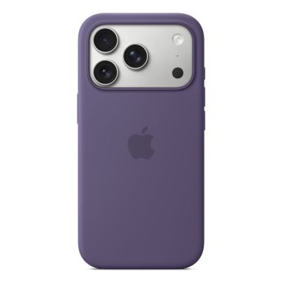 Apple iPhone 17 Pro Silicone Case with MagSafe (Misty Purple)