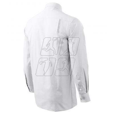 3. Malfini Style LS M MLI-20900 white shirt