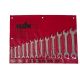 Set of 13 open-end wrenches 6-32mm