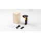 2. Inateck BCST-21-AI Handheld 1D Laser Barcode Reader Black, Yellow