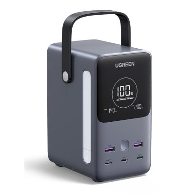 7. Ugreen Nexode Power Bank 48000 mAh Lithium Gray
