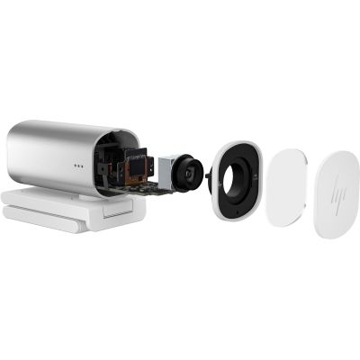 8. HP 960 4K Streaming Webcam USB Silver 695J6AA