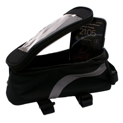 8. XQMAX FRAME BIKE BAG WITH PHONE CASE