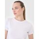 4. Slim plain women's T-shirt 4F 4FWMM00TTSHF2673-10S