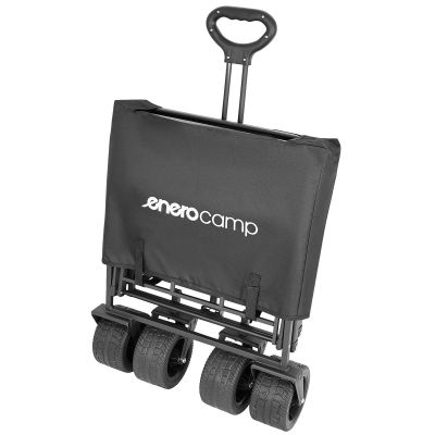 4. DELUXE FOLDABLE TRAVEL AND BEACH STROLLER 90x57x73-96CM WITH HANDLE BLACK