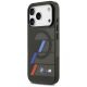 2. BMW M IML Metal Buttons Tricolor Lines MagSafe Case for iPhone 17 Pro Max - Black