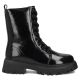 2. Women's patent leather ankle boots, black Filippo DBT8288