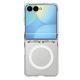 5. Spigen Ultra Hybrid Pro MagSafe Case for Samsung Galaxy Z Flip 8 - Clear and White