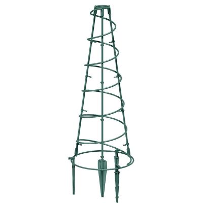 7. FLOO SUPPORTS PLANT SUPPORT CONICAL 25X60CM FOREST GREEN