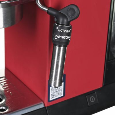 10. DeLonghi Dedica Style EC 685.R Espresso Machine (1300 W; red)