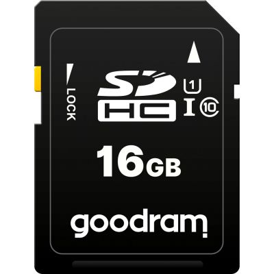 GoodRam S1A0-0160R12 Memory Card (16GB; Class 10, Class U1, V10; Memory Card)
