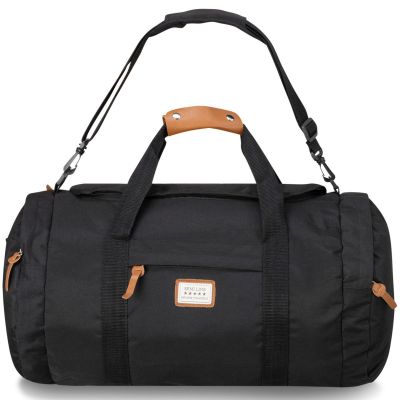 2. SPORTS/FITNESS BAG A3028 BLACK SEMI LINE