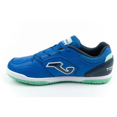 3. Joma Top Flex 2604 indoor football shoes for kids, blue
