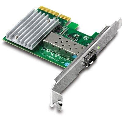 2. Network card - PCIe 2.0 x4 Low Profile - 10 Gigabit SFP+ - TRENDnet TEG-10GECSFP