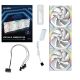 Lian Li UNI FAN SL Wireless 120 Computer Case Fan 12 cm White 3 pcs.