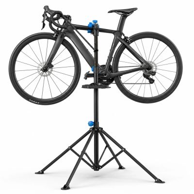 8. Wozinsky WSS-180 floor service stand with knobs for 30 kg bicycles - black