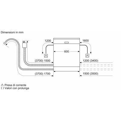 24. BOSCH SMV4HVX07E built-in dishwasher
