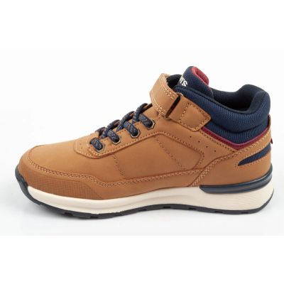 3. Levi's Sierra children's high-top brown sports shoes with velcro
