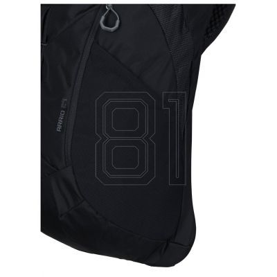 10. Gregory Arrio 24 Flame Black Trekking Backpack 136974-7409