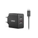 3. Lenovo G0A6065BEU GaN 2x USB-C 65W Wall Charger Black