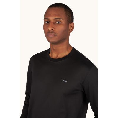 3. Paul&Shark Men's Cotton T-shirt Black 99311006-11 - Classic Cut, Logo