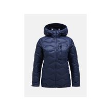 Peak Performance W Helium Utility Down Hood Jacket Navy Blue