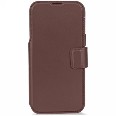 2. Decoded Leather Backcover case with MagSafe for iPhone 17 Pro Max - gray