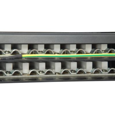 3. Equip 19-inch Patch Panel 48xRJ45 Cat6 FTP 1U 250MHz RAL9005