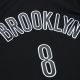 3. Mitchell &amp; Ness NBA Swingman Brooklyn Nets Deron Williams T-shirt M SMJY6513-BNE12DWMBLCK