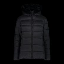 CMP women's winter jacket with hood, sports, insulated, black (34K0036F/U901)