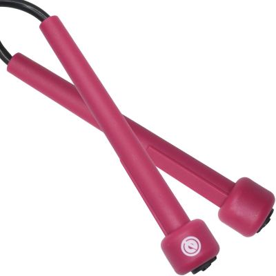 9. PVC SPEED SKIPPING ROPE 285CM PINK ENERO FIT