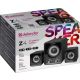 2. DEFENDER Z4 2.1 11W USB COMPUTER SPEAKERS BASS AND TREBLE CONTROL 65508