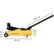 26. CAR JACK HYDRAULIC JACK FROG DUNLOP 2000KG