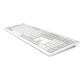 3. Sharkoon OfficePal K30W wh keyboard Home/Office USB QWERTZ German White