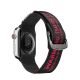 2. Dux Ducis Strap (Outdoor Version) Apple Watch Ultra Strap, SE, 9, 8, 7, 6, 5, 4, 3, 2, 1 (49, 45, 44, 42 mm) Nylon Band Bracelet Black and Red