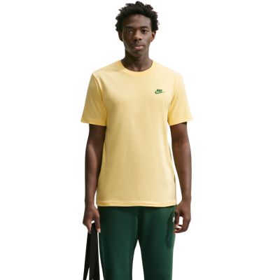 Men's Nike Club Tee Yellow AR4997 723