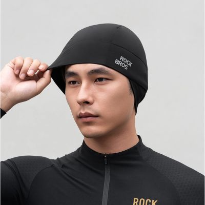 8. Rockbros M015 Winter Reversible Cycling Cap Size 54-61 cm - Black
