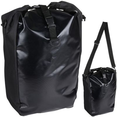 WATERPROOF REAR BIKE BAG FOR TRUNK, BLACK 24L DUNLOP