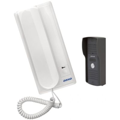 ORNO SINGLE-FAMILY INTERCOM KIT ENSIS VANDAL-PROOF